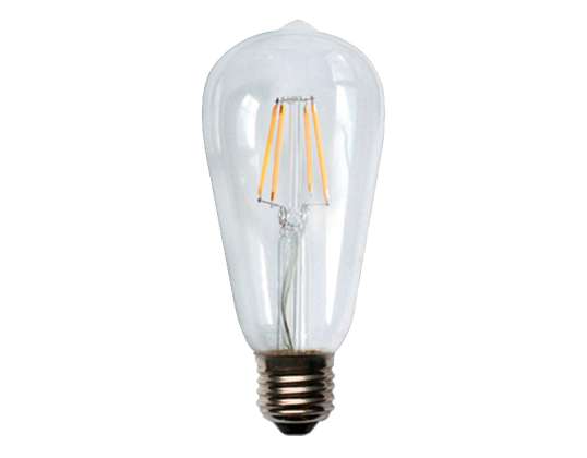 ST64 Bombilla de filamento LED de 4W