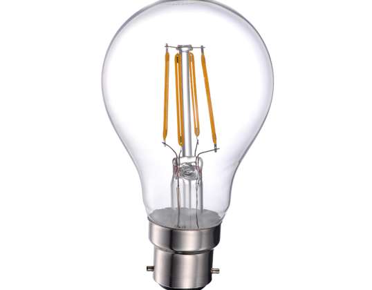 LED filament bulb A60 - 4W. 400 lm. B22. 2700K