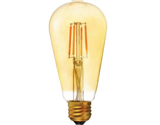 LED filament bulb ST64 -2W. 180 lm. E27. 2200K