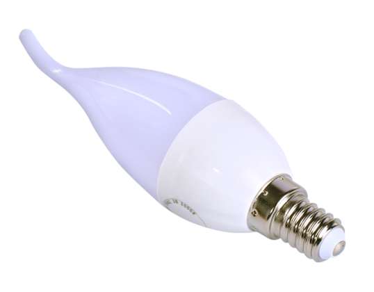 Lâmpada bulbo LED B35L. 3W. 270 lm. E14. 6000K