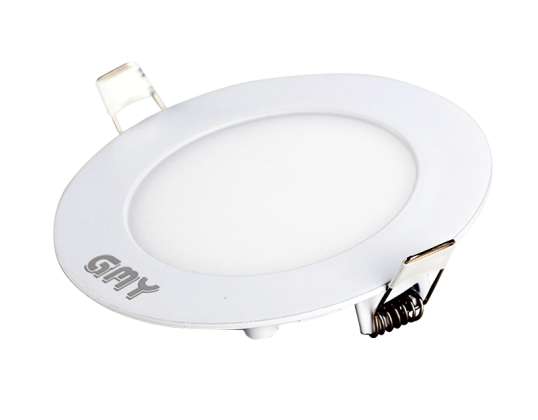 Extra-flat round recessed LED tile - 12W. 4000K. 168 mm