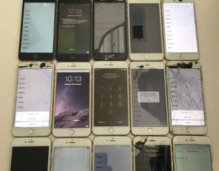Apple iPhone 6 Plus,  Unlocked & More, 35 Units, Salvage Condition