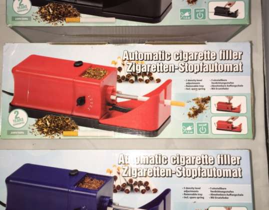 Cigarette tamping machines