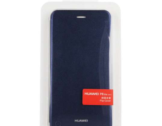 FLIP COVER POUR HUAWEI P8 LITE (2017) - BLEU