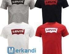 Stocklot, Levis, Άνδρες, T-Shirt, διάφορα χρώματα με λογότυπο