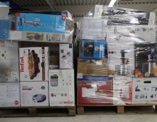 Retourware // Dyson, LG, Melitta, Moulinex, Philips, Rowenta, Samsung,