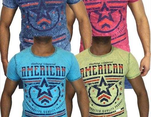  High quality men's T-shirts per piece 4,48 EUR [TS-027_u]