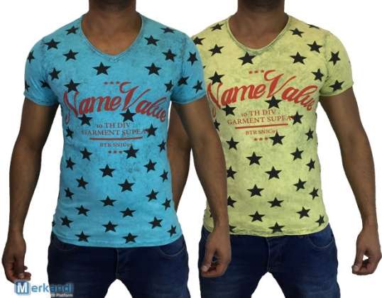  High quality men's T-shirts per piece 4,48 EUR [TS-032_u]