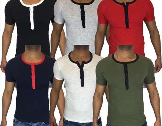  High quality men's T-shirts per piece 6,16 EUR [TS-110_u]