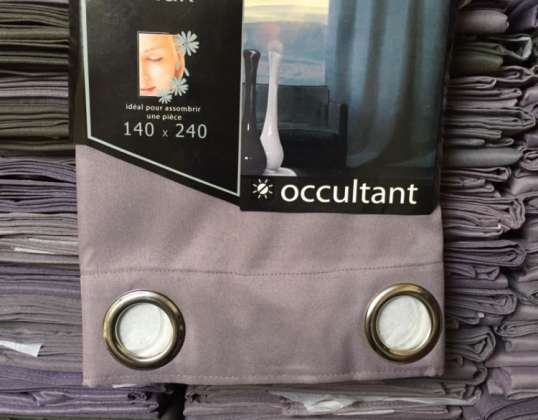 Lot of curtains
