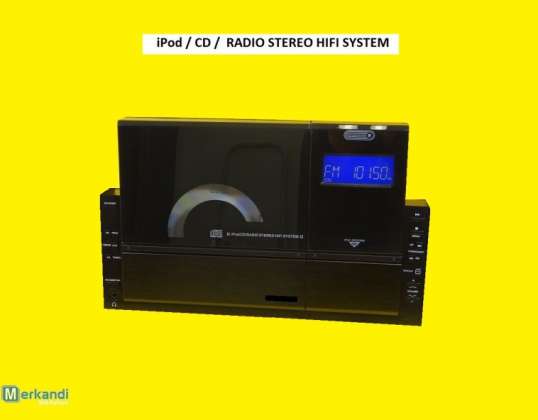 100 pieces Stereo systems without accessories and boxes defective
