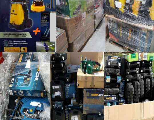 Særlige varer Rabat returnerer elektrisk værktøj og plæneklippere