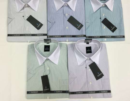 Men&#39;s shirt with short sleeves