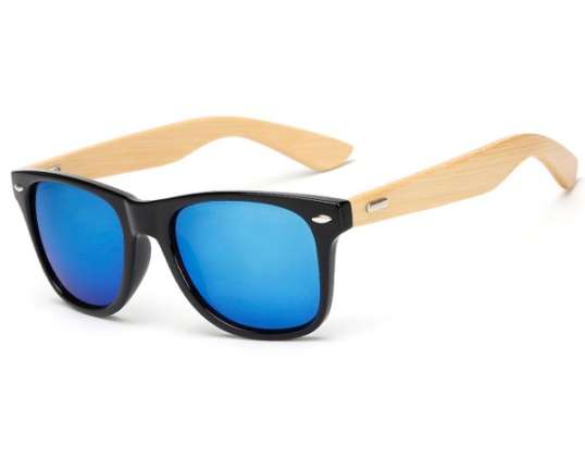 Bambuko medienos akiniai nuo saulės - galimas logotipas