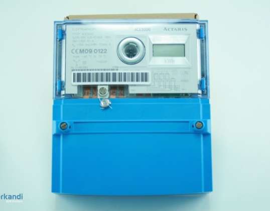 NEW ELECTRICITY METERS ACTARIS, ENERMET 3 DIFFERENT MODELS