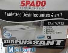 Disinfecting tablets for WC - SPADO 4 in 1
