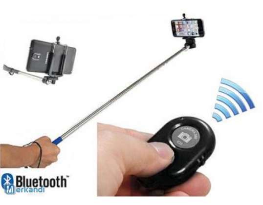 Cabo selfie alça controle remoto bluetooth