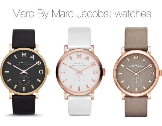 Marc By Marc Jacobs MBM3330 Αρτοποιός Ροζ Χρυσό-Τόνος Κυρίες Ρολόι