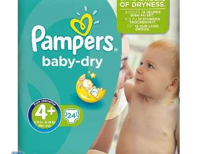 Pampers Baby Dry pannolini cap. 4+