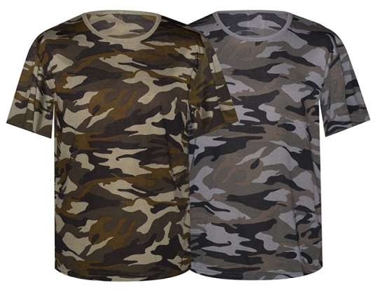 T-shirts Camuflagem Masculina Ref. 5607