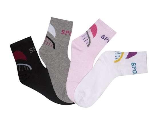 Women's Sport Socks Ref. 757 Adaptable. Assorted colors.