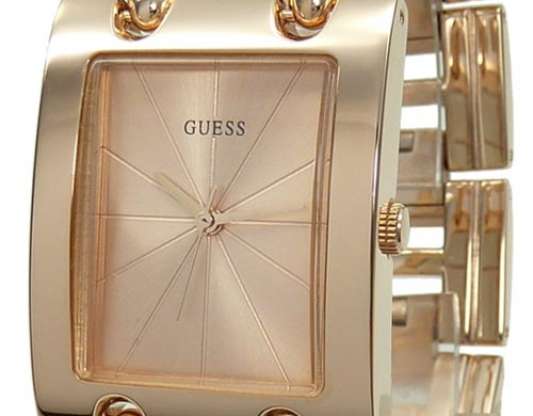 Reloj Guess relojes Reloj de oro W0073L2 Mod Heavy Metal se levantó