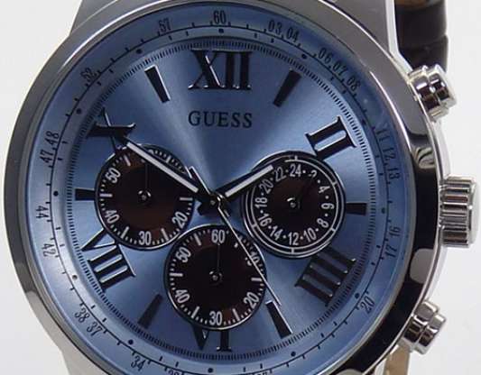 Devinez Montre chronographe Horizon W0380G6 cuir marron