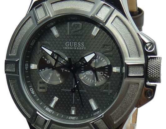 Guess Uhr Uhren Herrenuhr Multifunktion W0040G2 Rigor