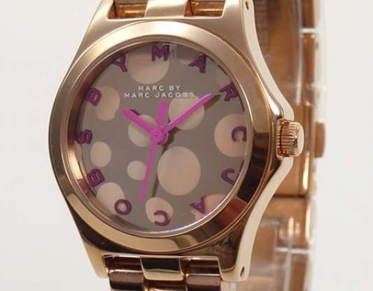 Marc by Marc Jacobs Uhr Damenuhr MBM3271 Henry rosegold