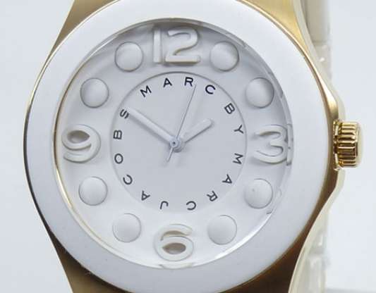 Marc by Marc Jacobs Uhr Uhren Damenuhr MBM2525 Pelly goldfarben