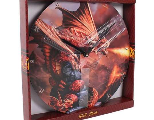Home décor | Anne Stokes Dragon Wall Clocks wholesale