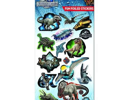 Małe foliowe naklejki Frozen, Avengers, Jurassic World Fun Aborted Stickers