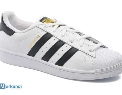 Adidas Superstar, 24 paires, blanc / noir
