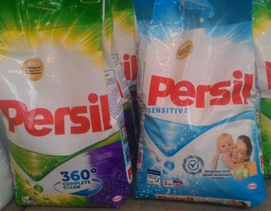 Detergente en polvo Persil y Persil Sensitive
