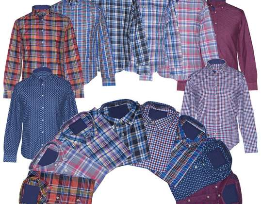 Мъжки ризи Ref. A 1. Различни дизайни на разположение Високо качество.