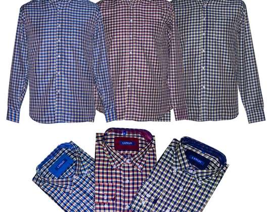 Чоловічі сорочки Villela 9603 Розміри: M , L , XL , XXL , XXX . Колірна гамма в асортименті.