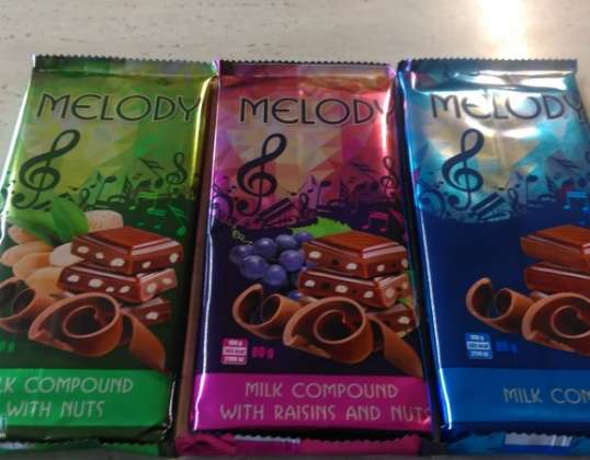 Chocolate Melody 80g 3 flavours