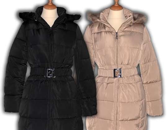 Women's Pea Coat Detachable Hood Ref. 8008