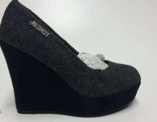 37 Paar Red Hot Damenschuhe Wedges, High Heels Großhandel