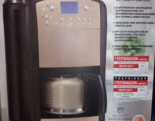 Beem Kaffeemaschine für Bohnen und Pulver