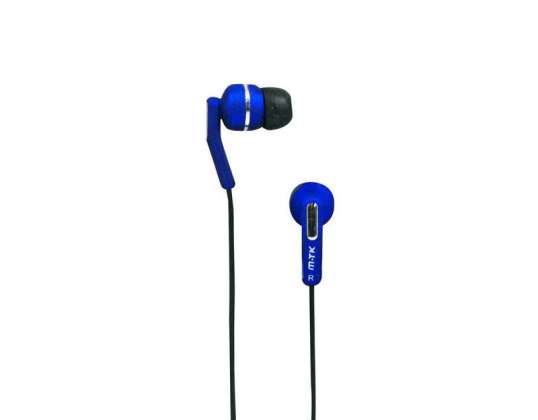 MTK Ninki Kopfhörer mit blauem Knopf