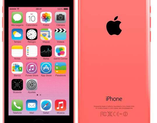 iPhone 5C 32GB pink (renoveret)