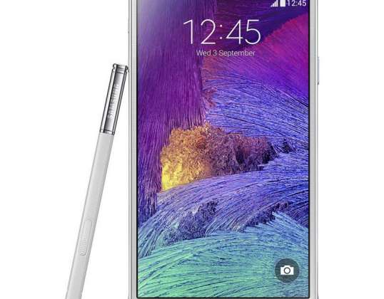 Samsung Galaxy Note 4 hvid (renoveret)
