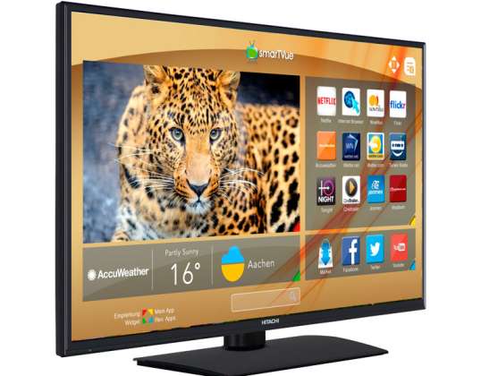 Televisor Smart TV 32" Hitachi 32HB4T41