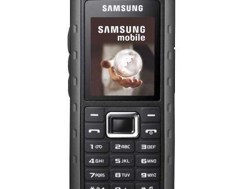 Samsung Solid Extreme B2100 Moderne Noir Rouge Débloqué Téléphone