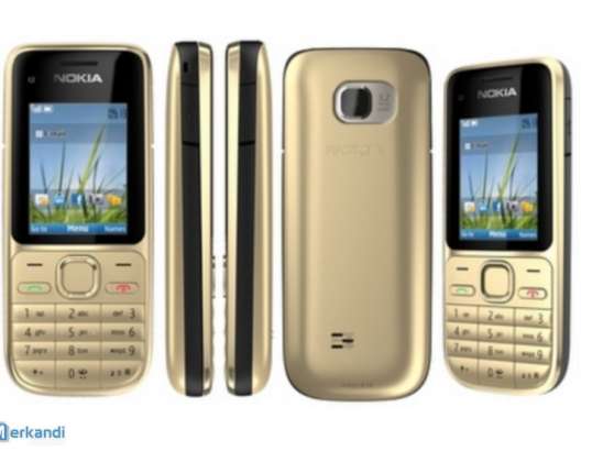 Nokia C2-01 Black 3G Sim free Unlocked Mobile Phone