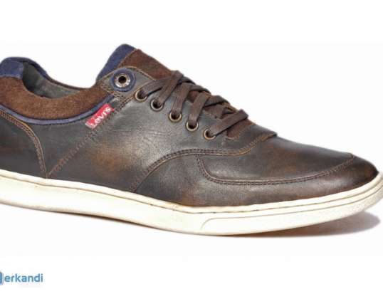 pantofi Levis pentru bărbați (negru - maro inchis)