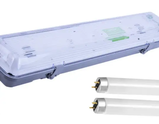 Oprawa hermetyczna lampa jarzeniowa EVG 2x36W + 2 x świetlówki gratis - Hurt