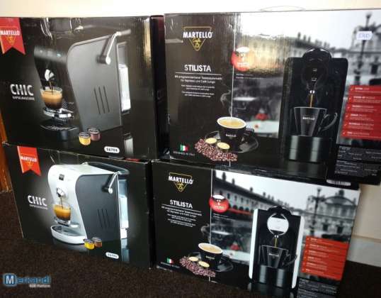 Sistema de cápsulas de cafetera Martello