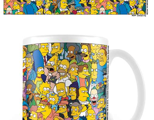 Simpsonit (hahmot) keraaminen muki - 5050574235846